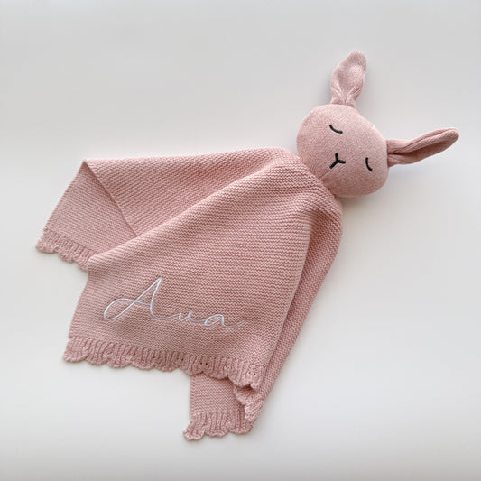 Knitted Comforter - Blush image 1