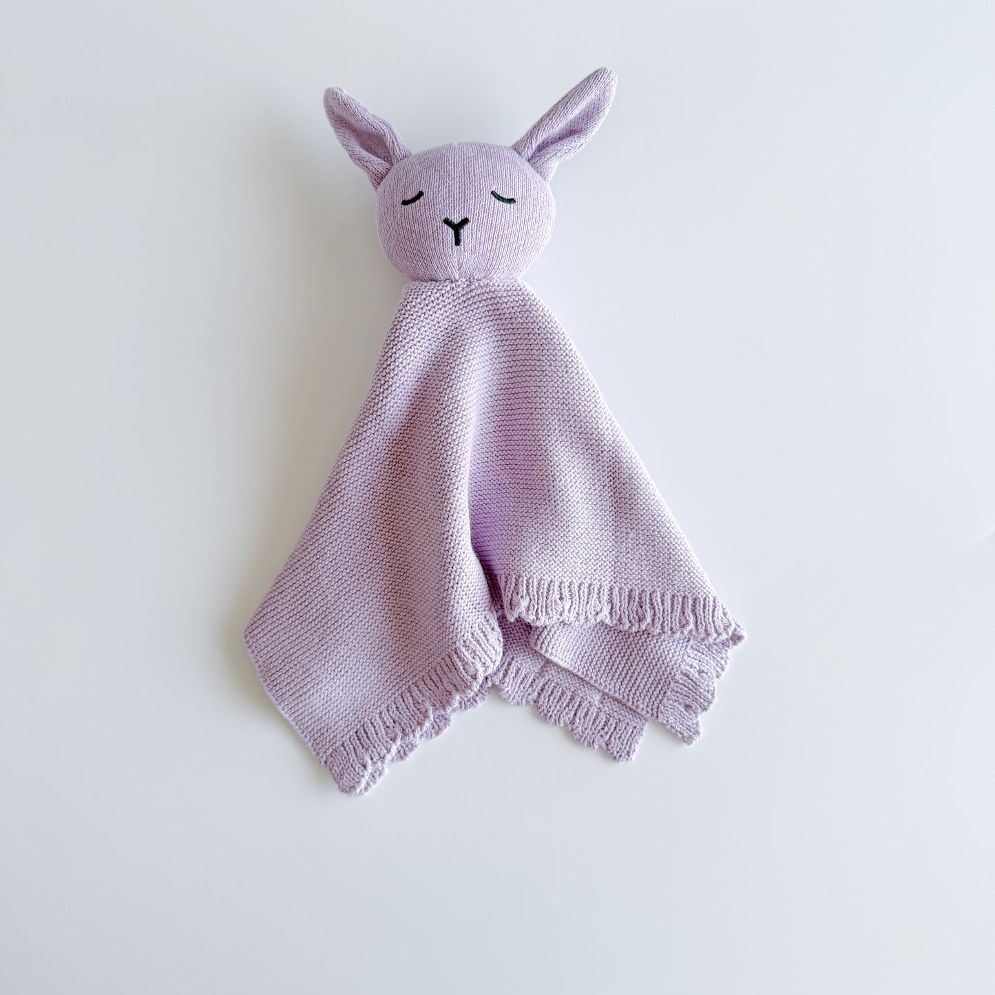 Knitted Comforter - Lilac image 4