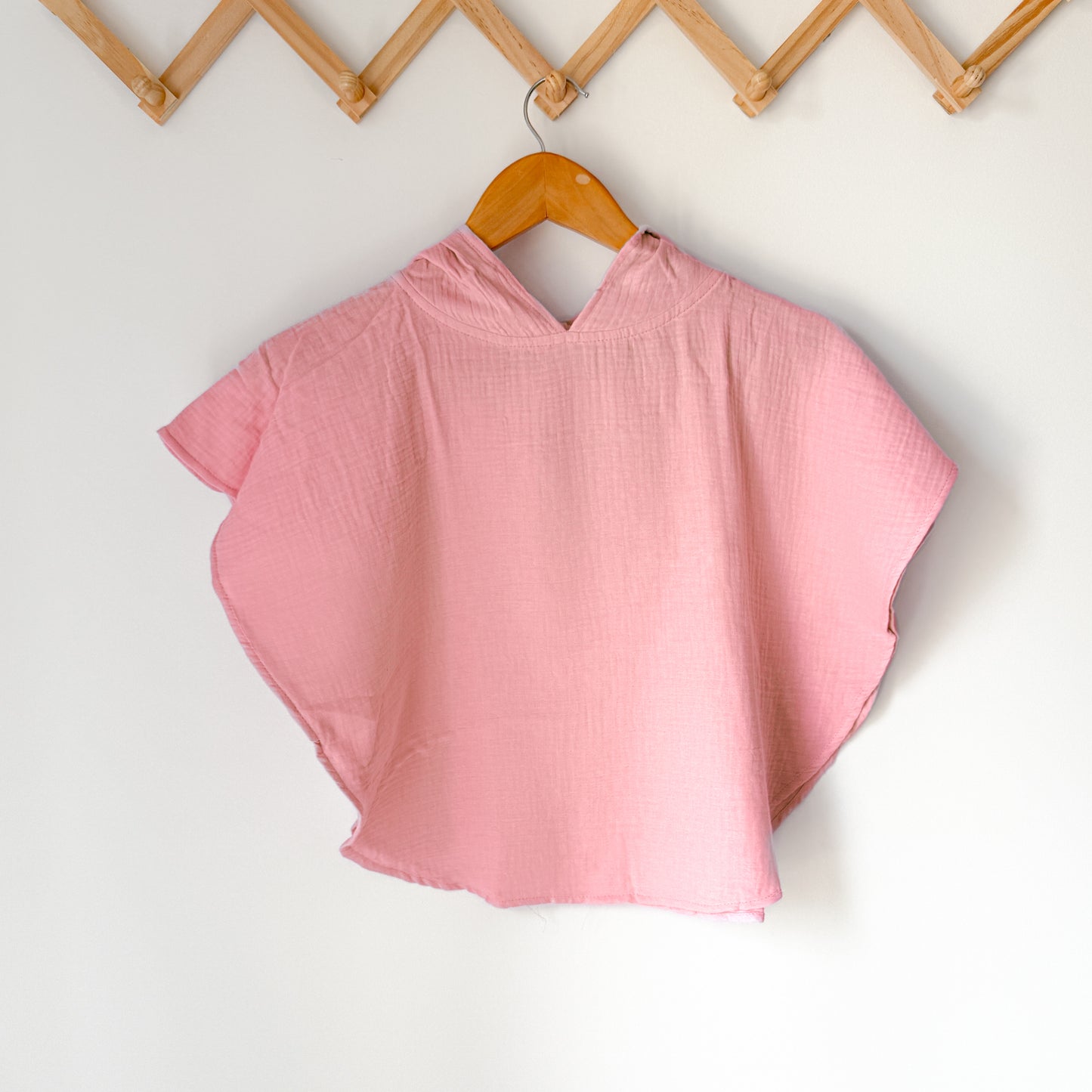 Muslin Poncho - Blush image 0