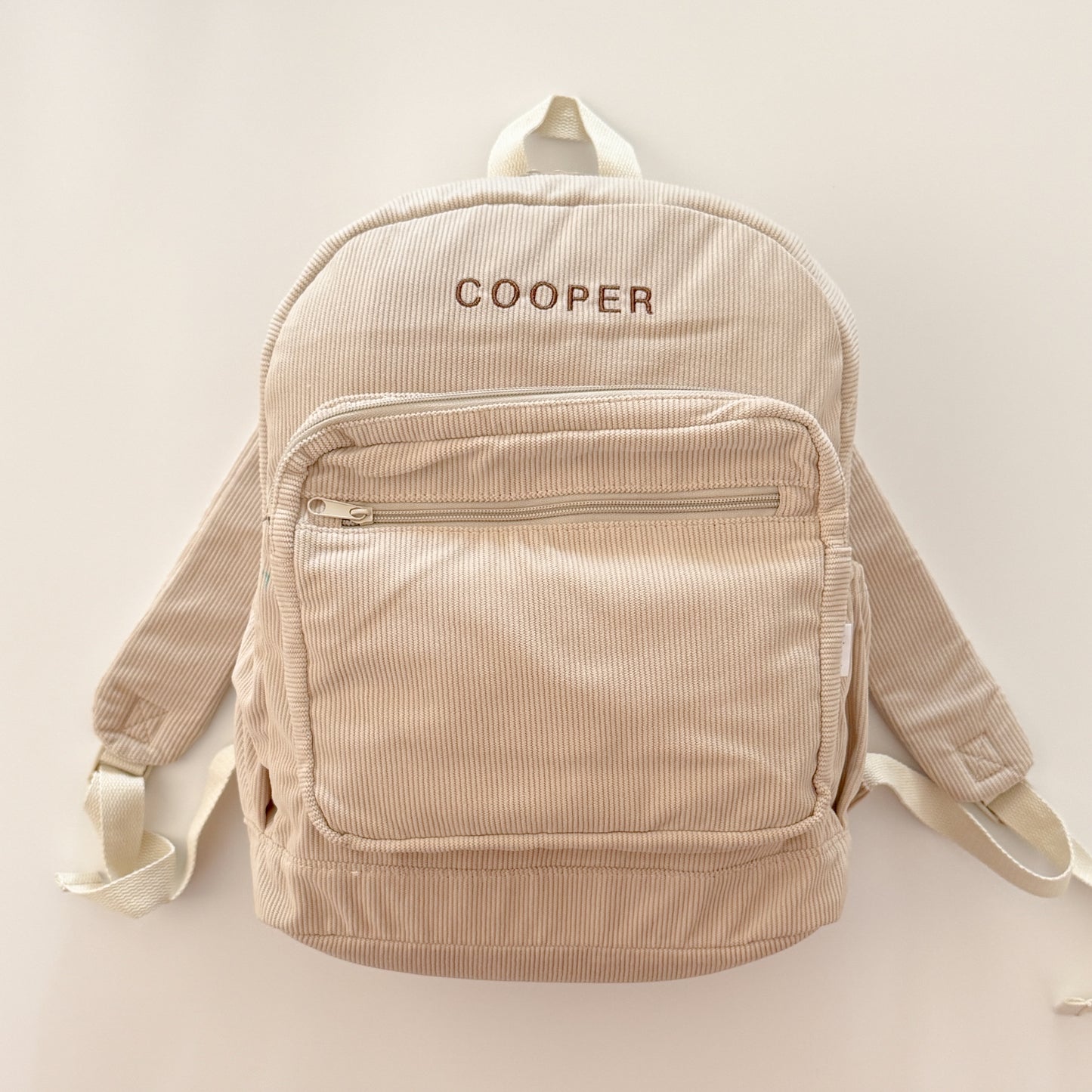 Corduroy Backpack - Oat image 4