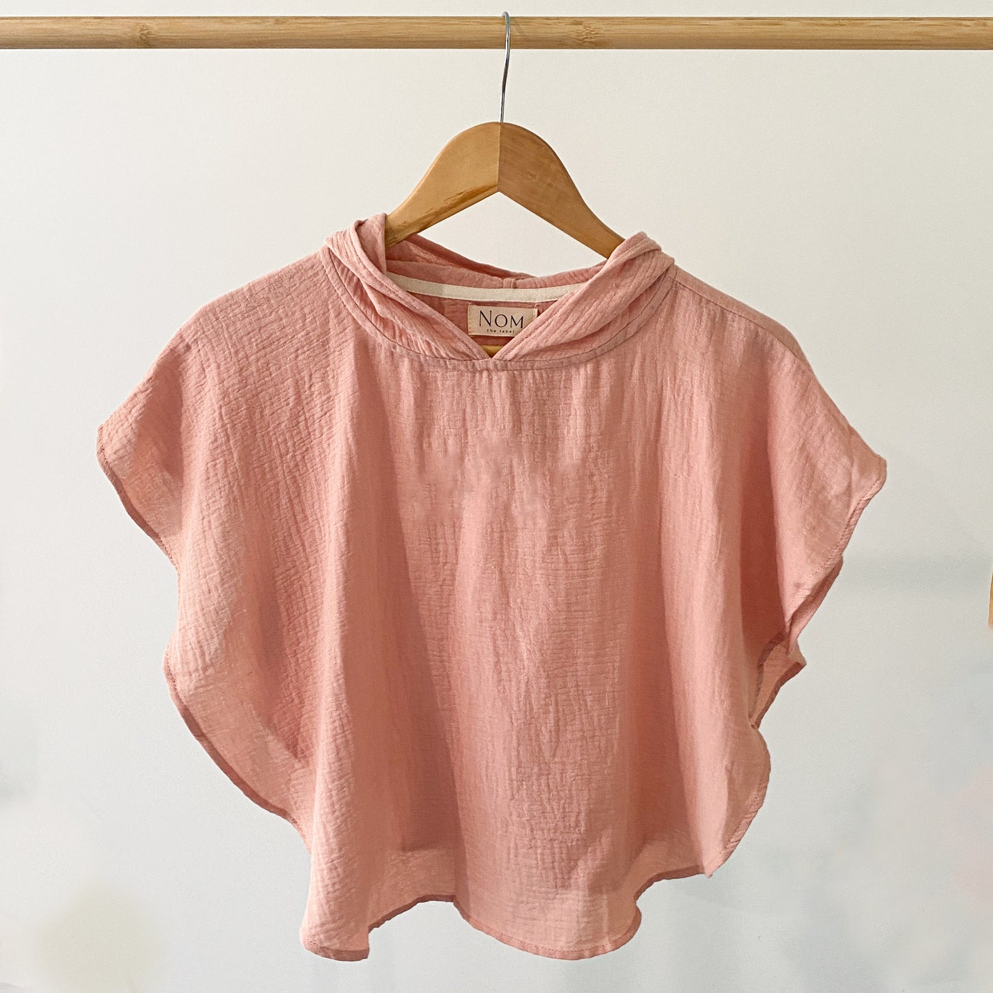 Muslin Poncho - Blush image 3