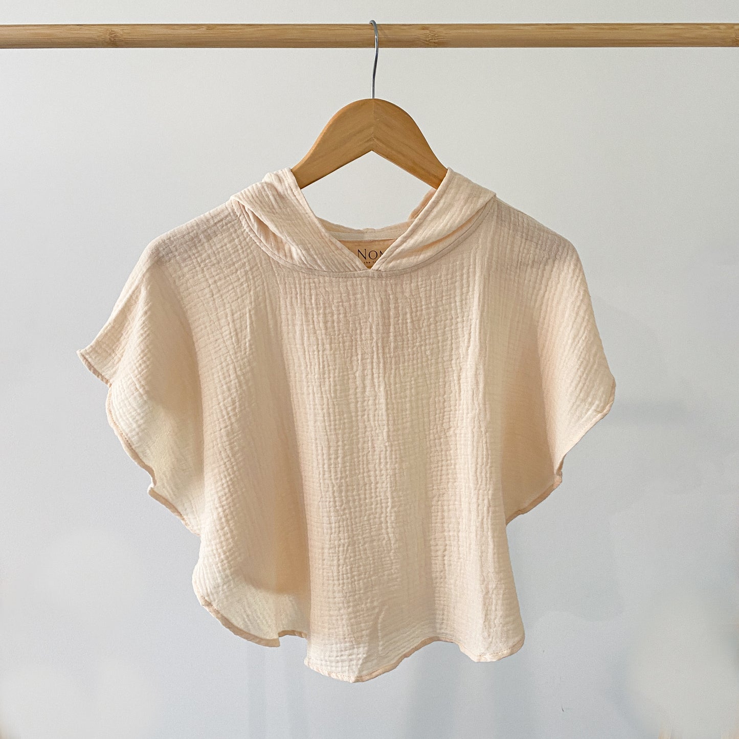 Muslin Poncho - Oat image 3