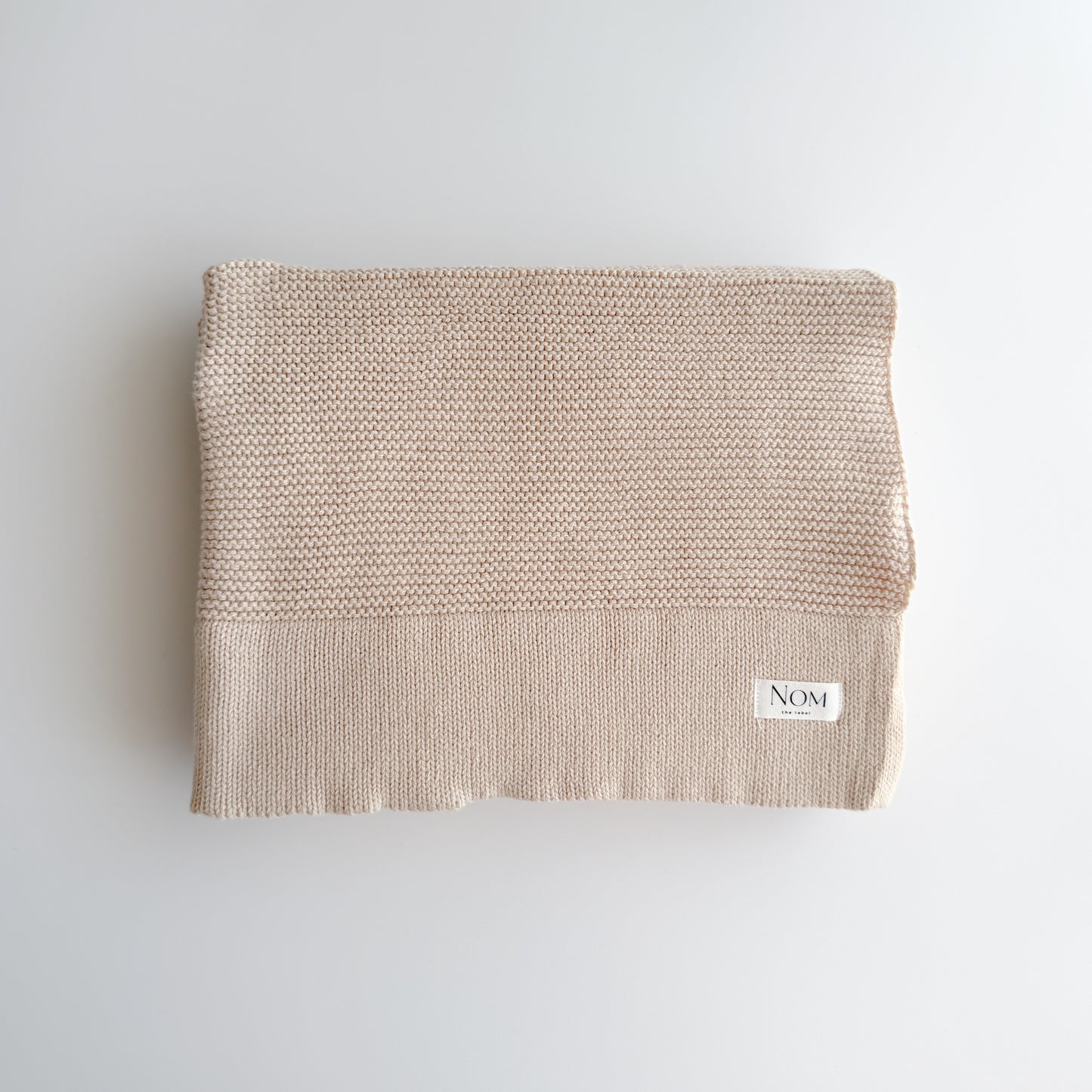 Knitted Blanket - Oat image 0