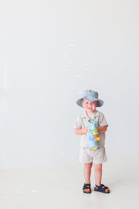 Corduroy Bucket Hat - Sky