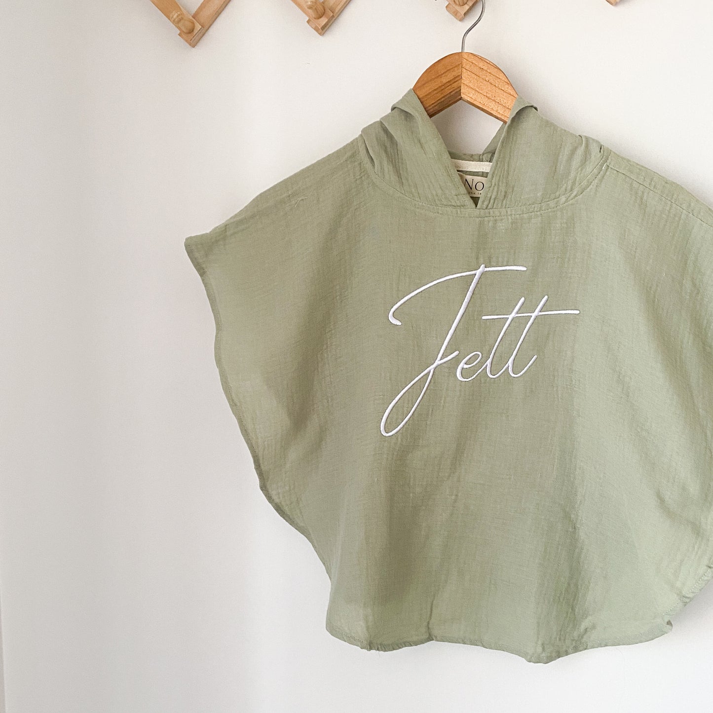Muslin Poncho - Sage