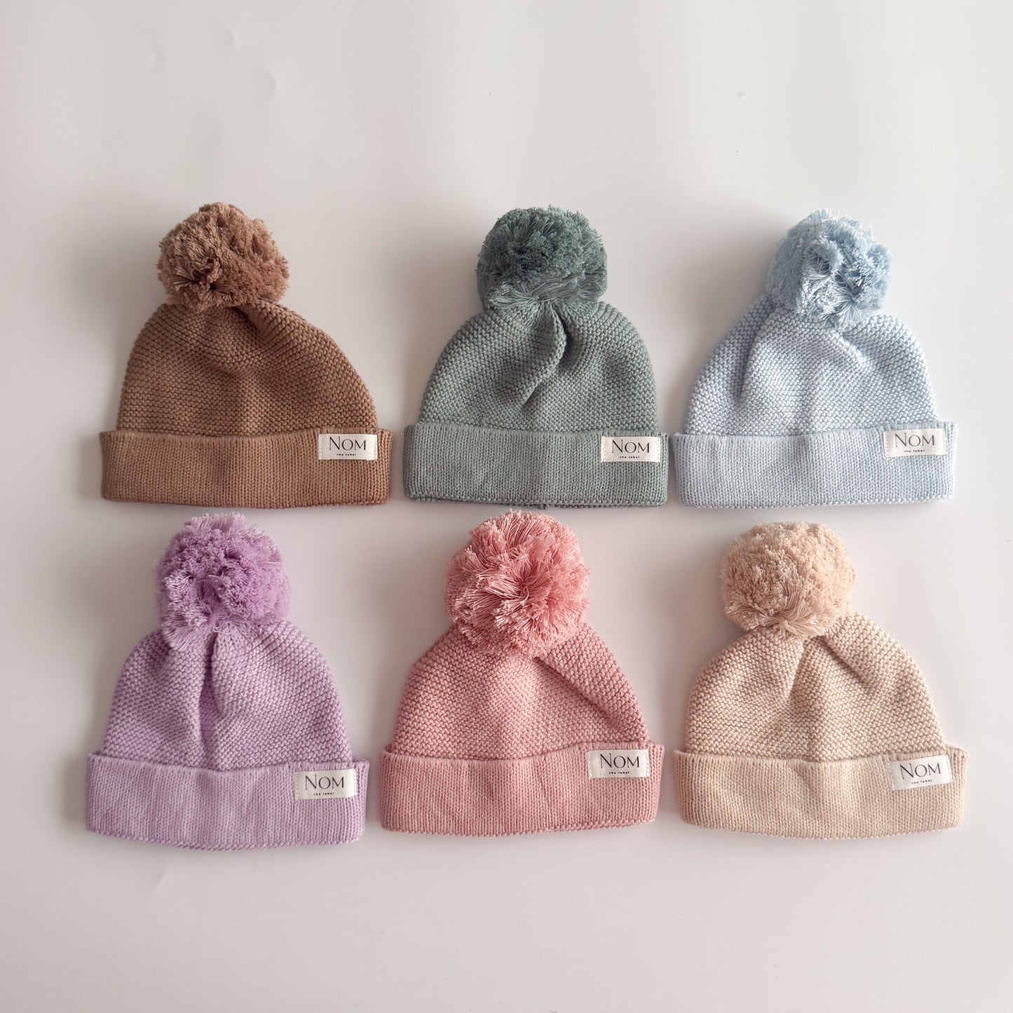 Knitted Beanie - Lilac