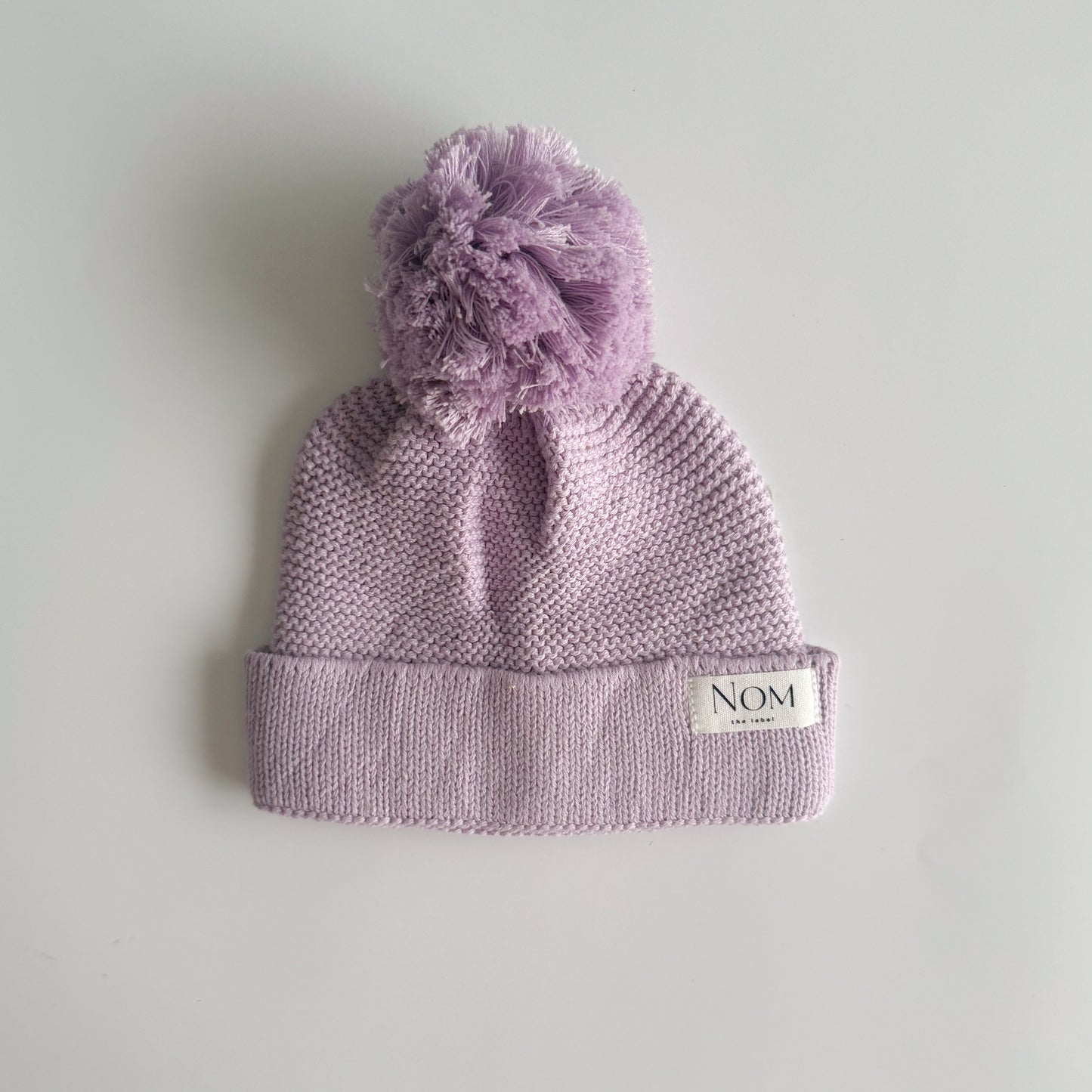 Knitted Beanie - Lilac