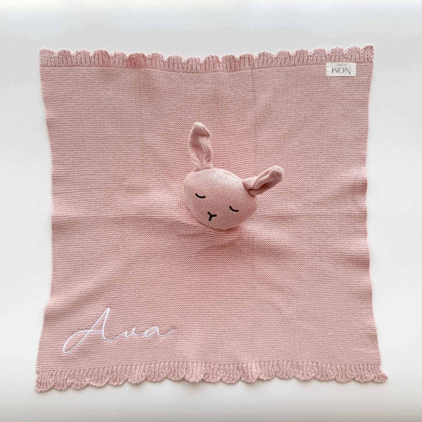 Knitted Comforter - Blush image 3