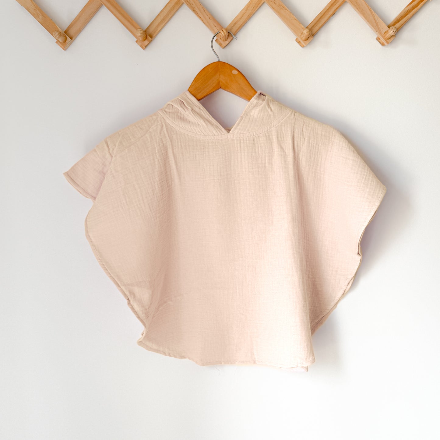 Muslin Poncho - Oat image 0