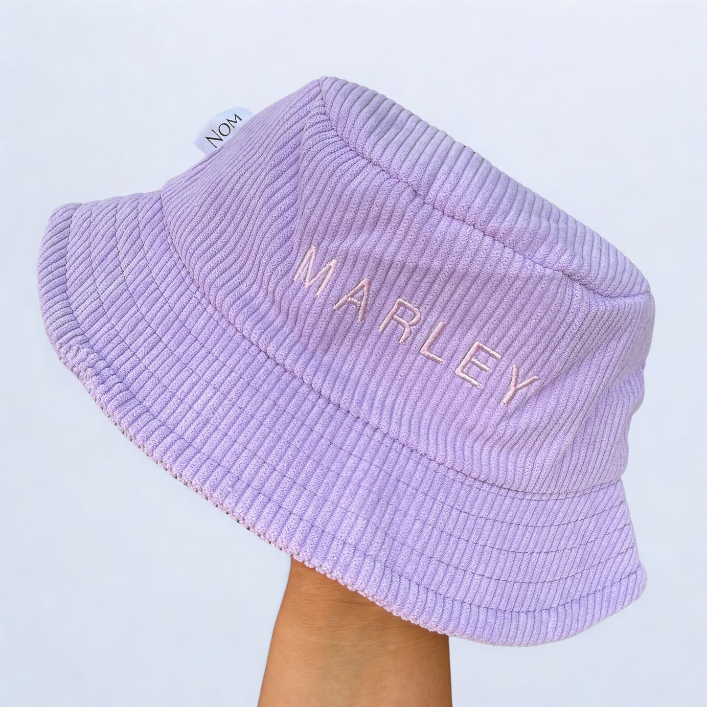 Corduroy Bucket Hat - Lilac