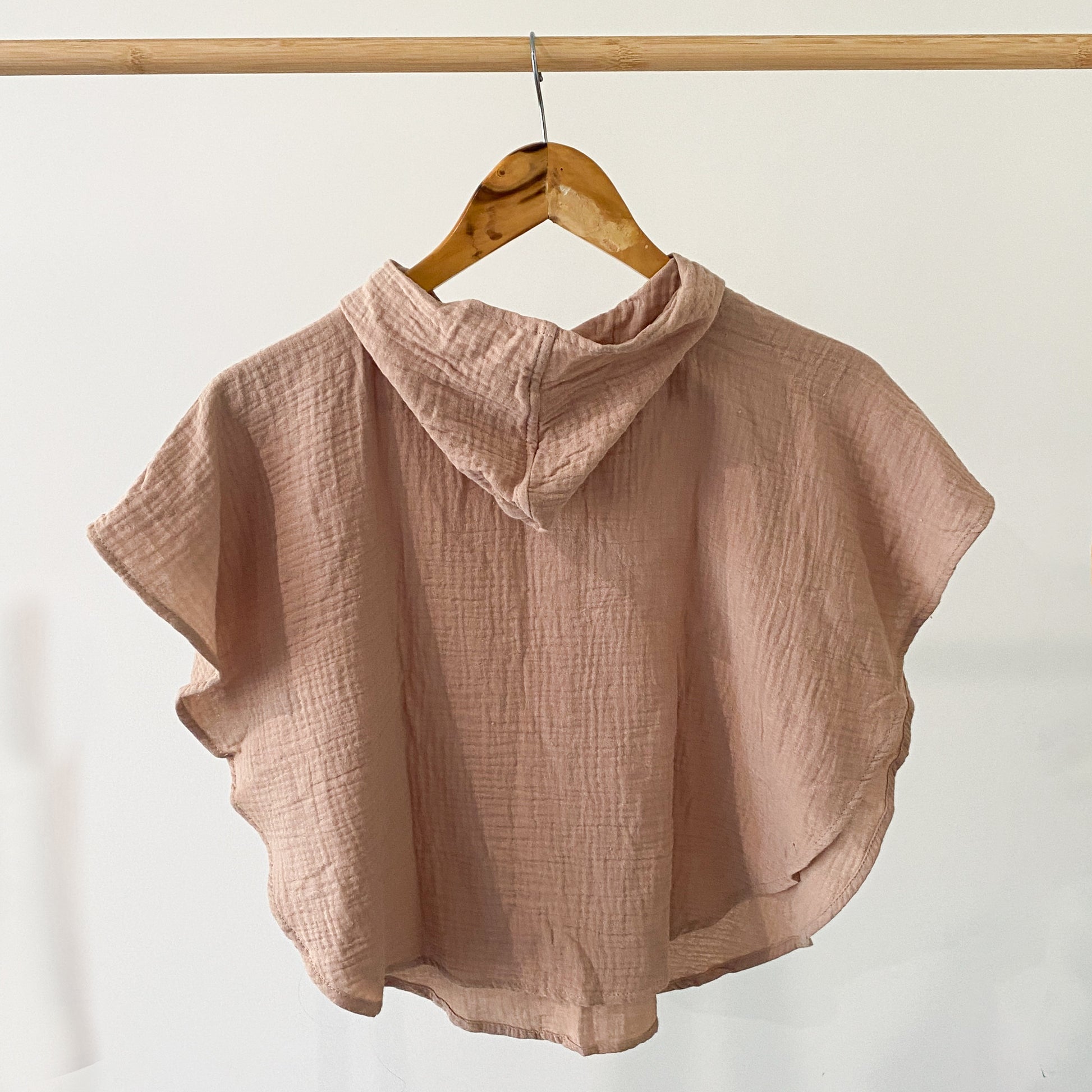 Muslin Poncho - Cocoa image 2