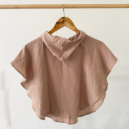 Muslin Poncho - Cocoa image 2