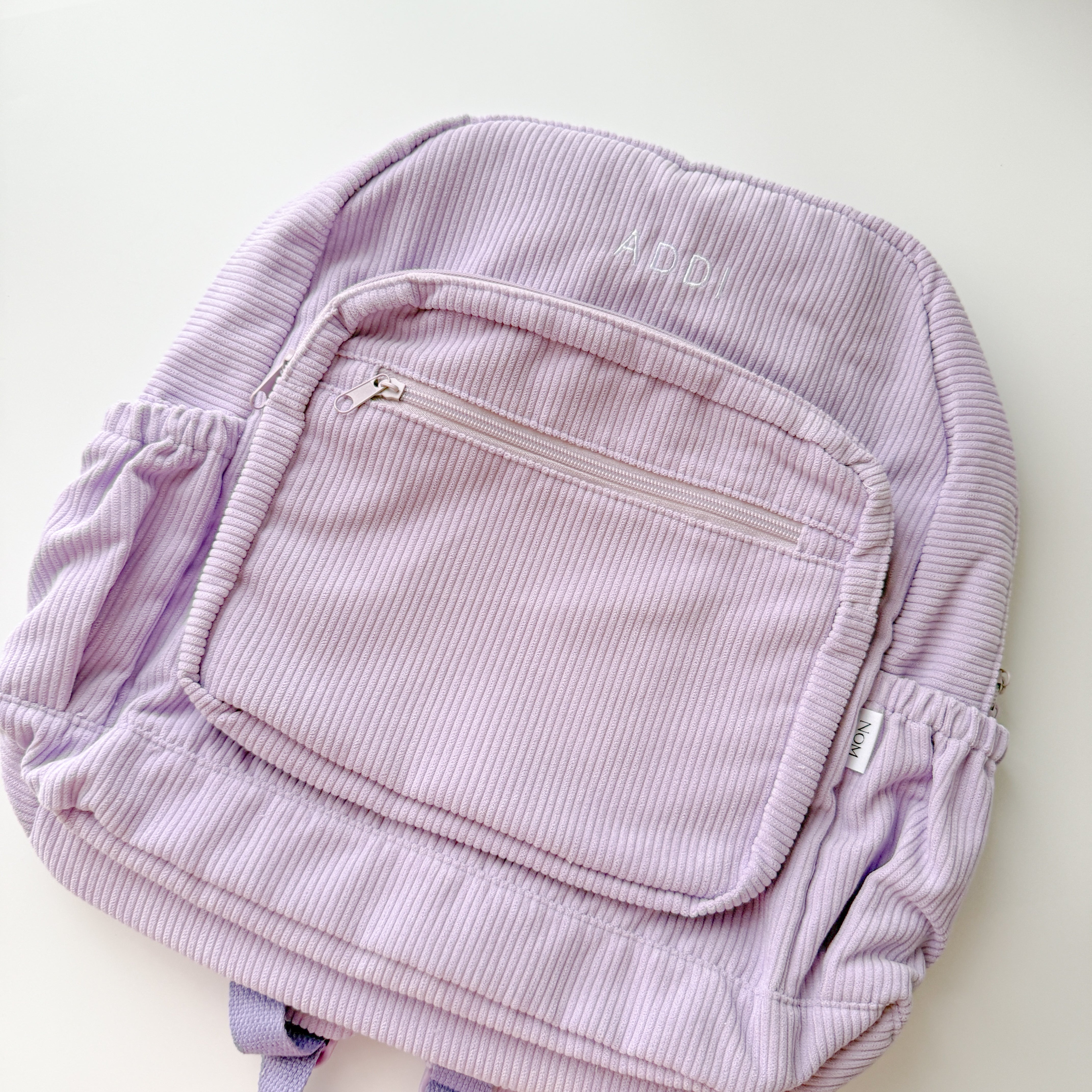 Corduroy Backpack - Lilac – NOM The Label