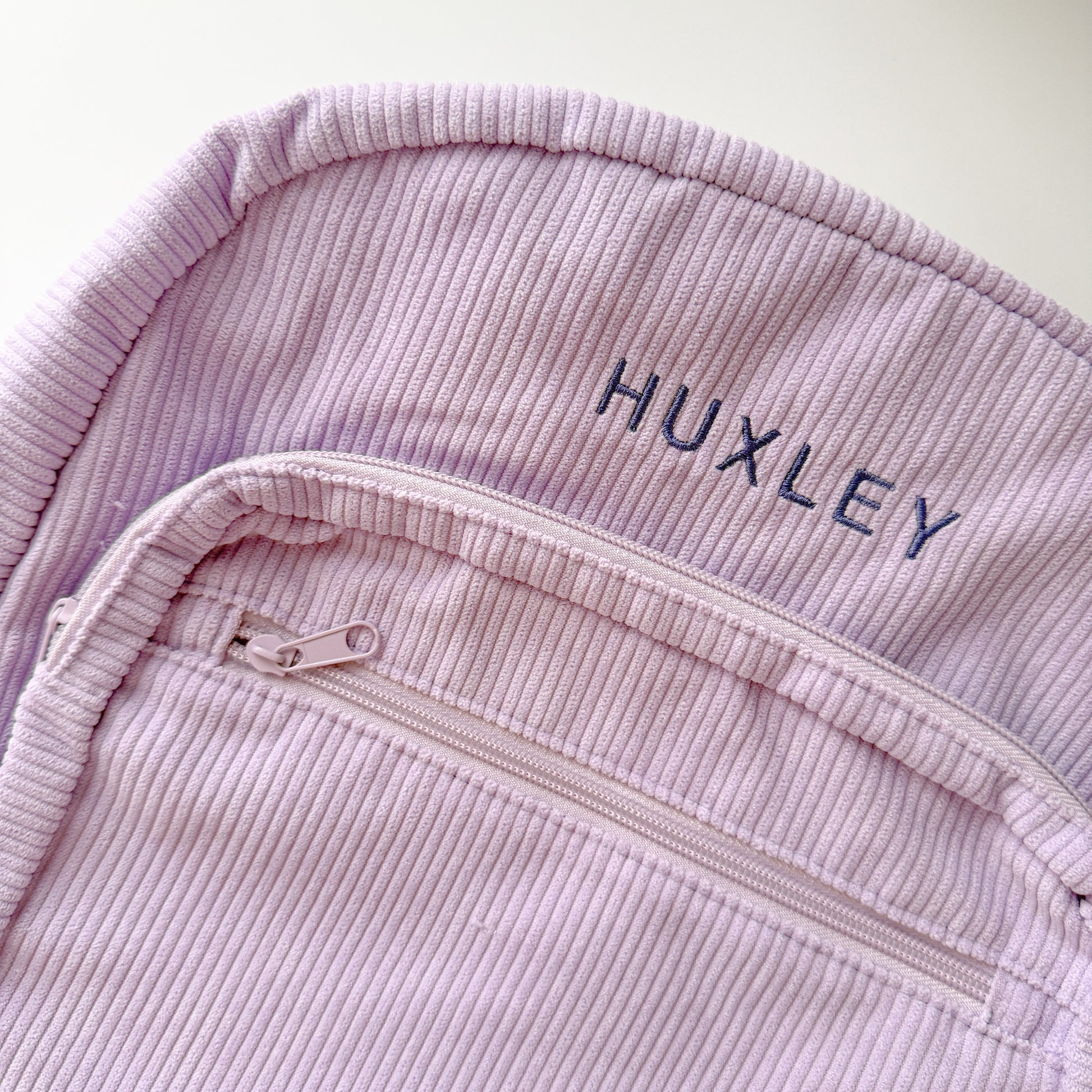 Corduroy Backpack - Lilac image 1