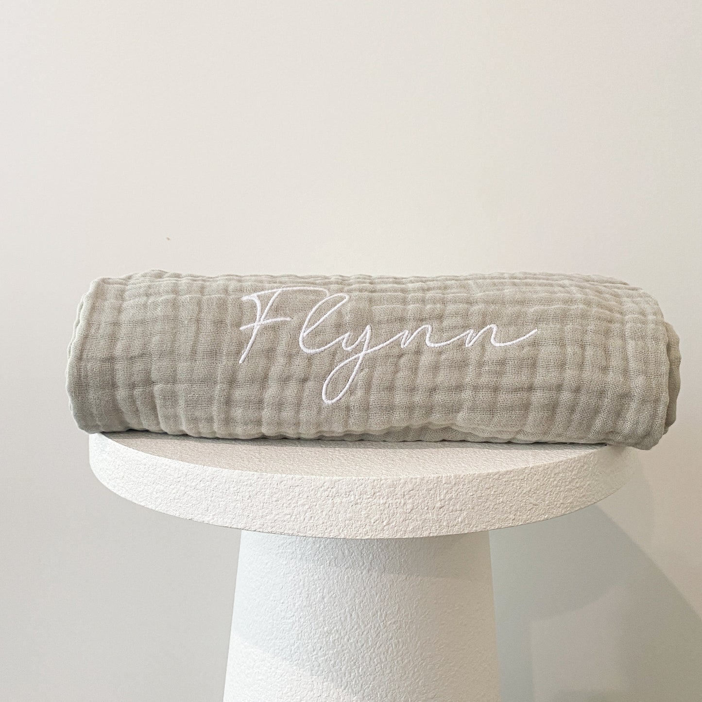 Muslin Blanket - Grey image 2