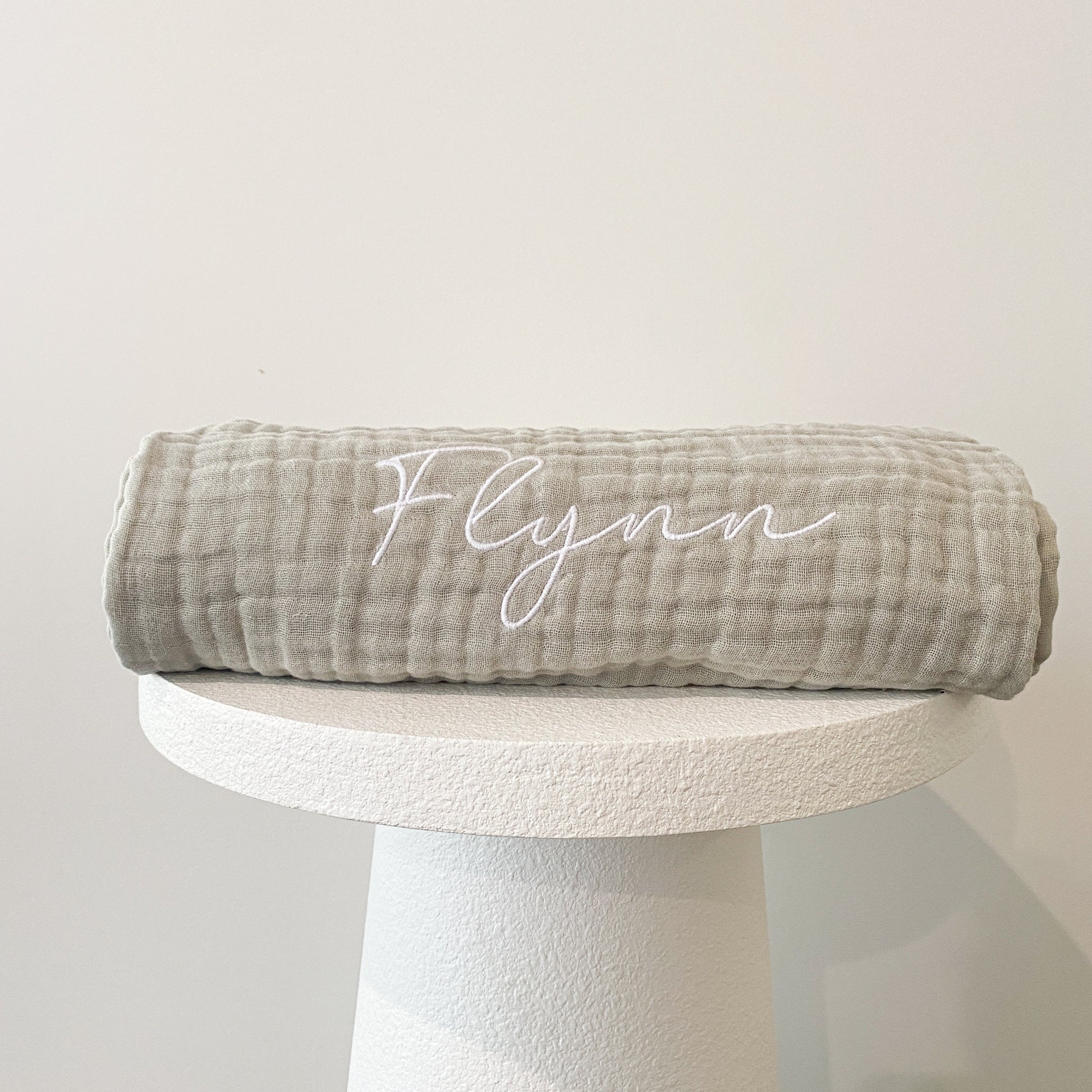 Muslin Blanket - Grey image 2