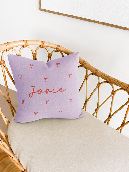 Bow Pillow