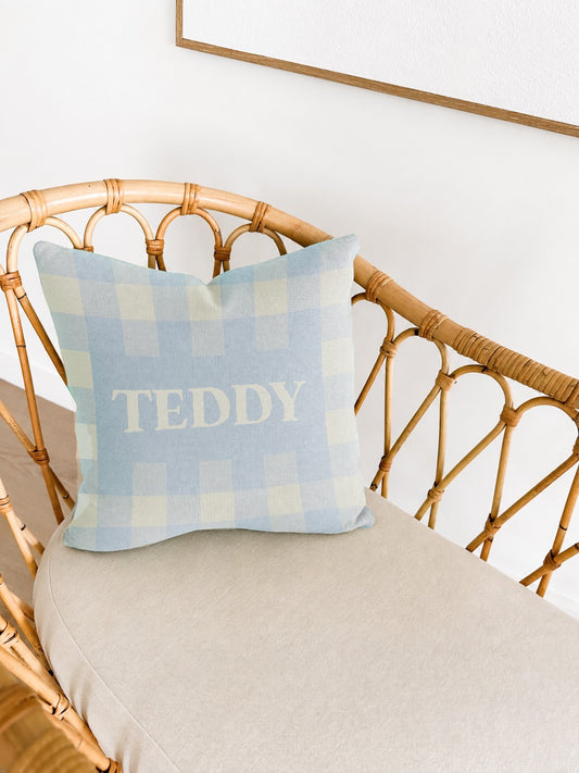 Gingham Pillow