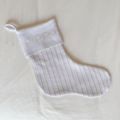 Stripe Stocking