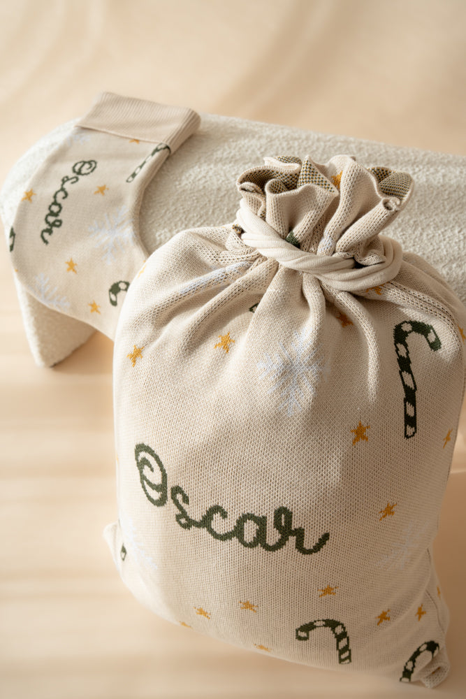 Candy Cane Santa Sack