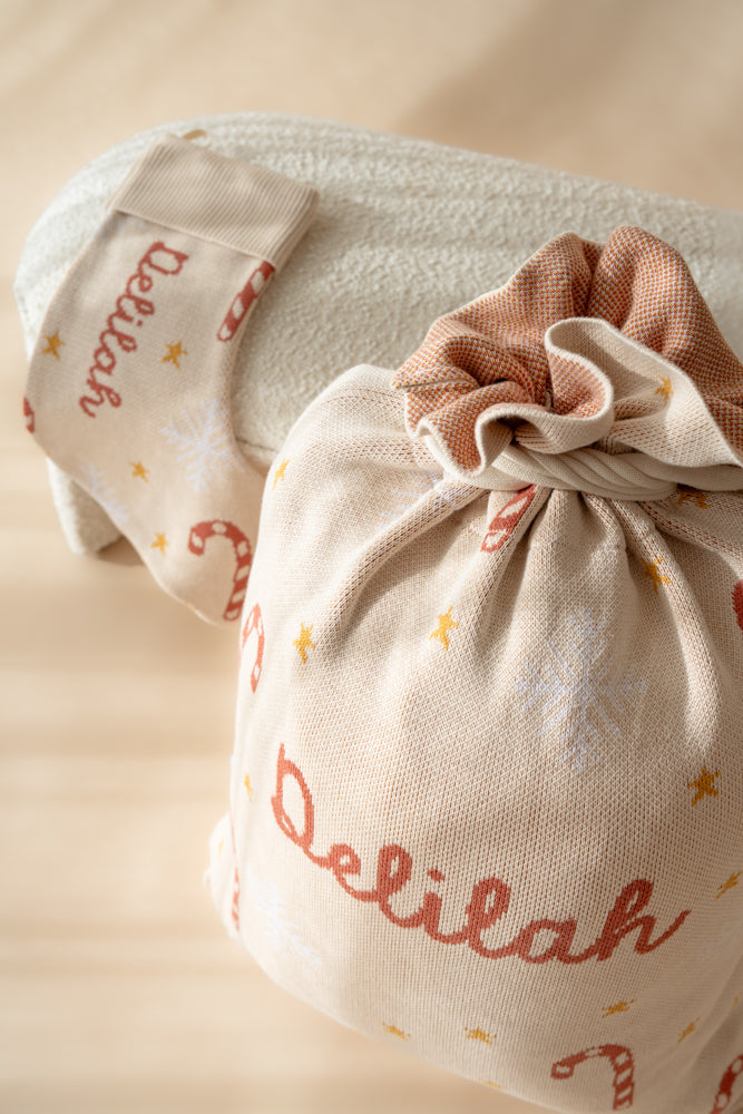 Candy Cane Santa Sack