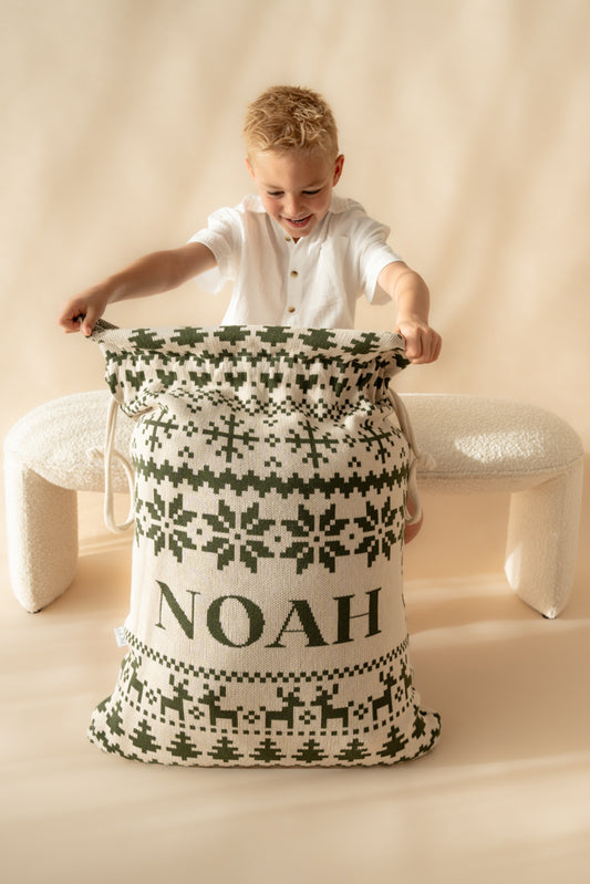 Fair Isle Santa Sack