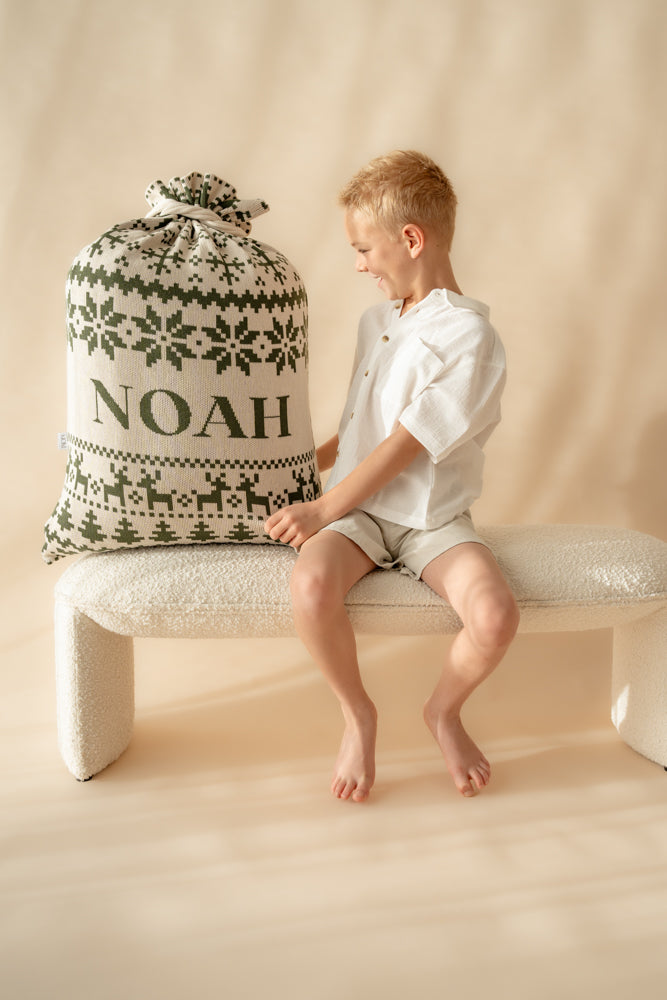Fair Isle Santa Sack