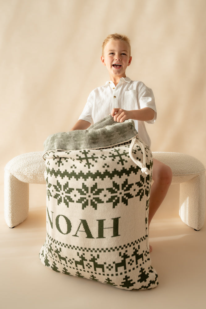 Fair Isle Santa Sack