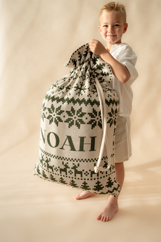 Fair Isle Santa Sack