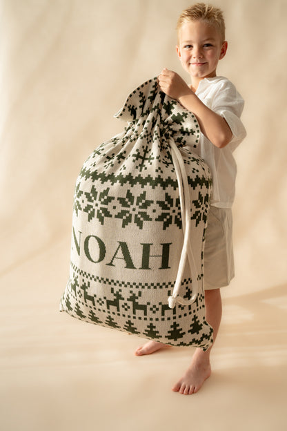 Fair Isle Santa Sack