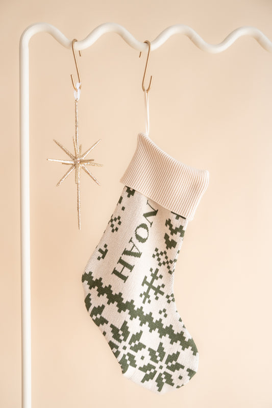 Fair Isle Stocking