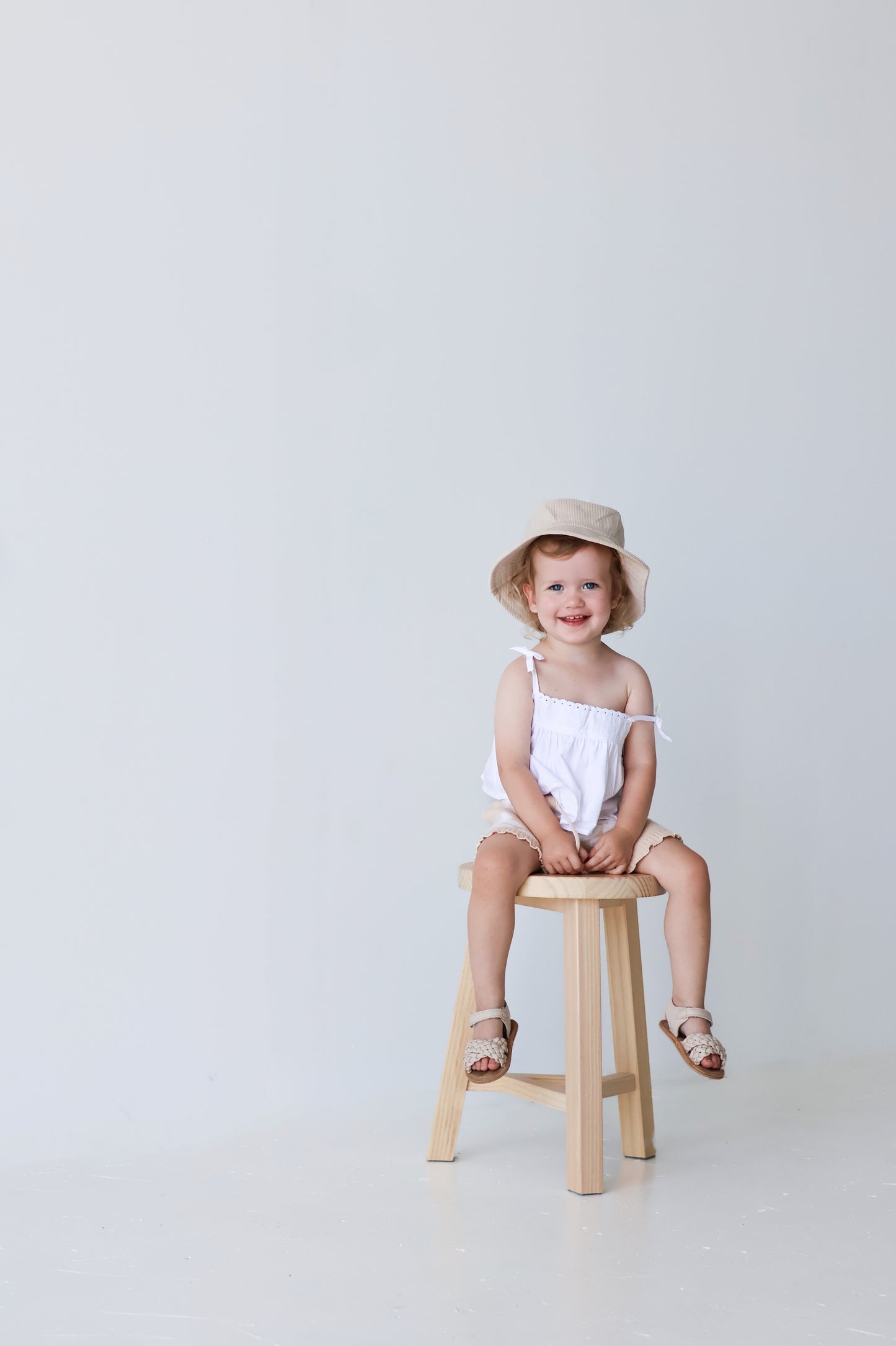 Corduroy Bucket Hat - Oat