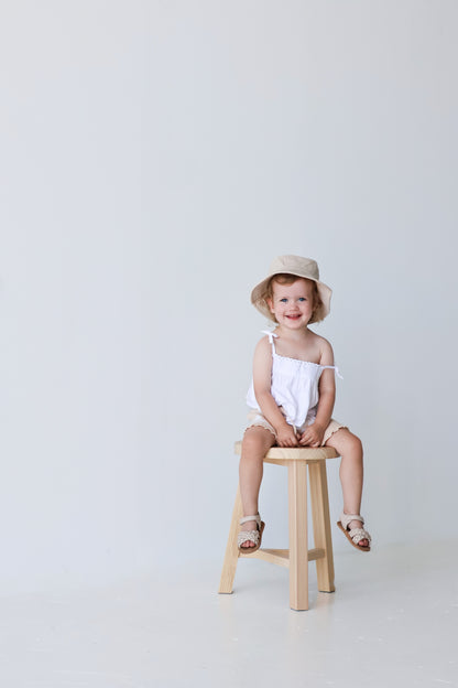 Corduroy Bucket Hat - Oat