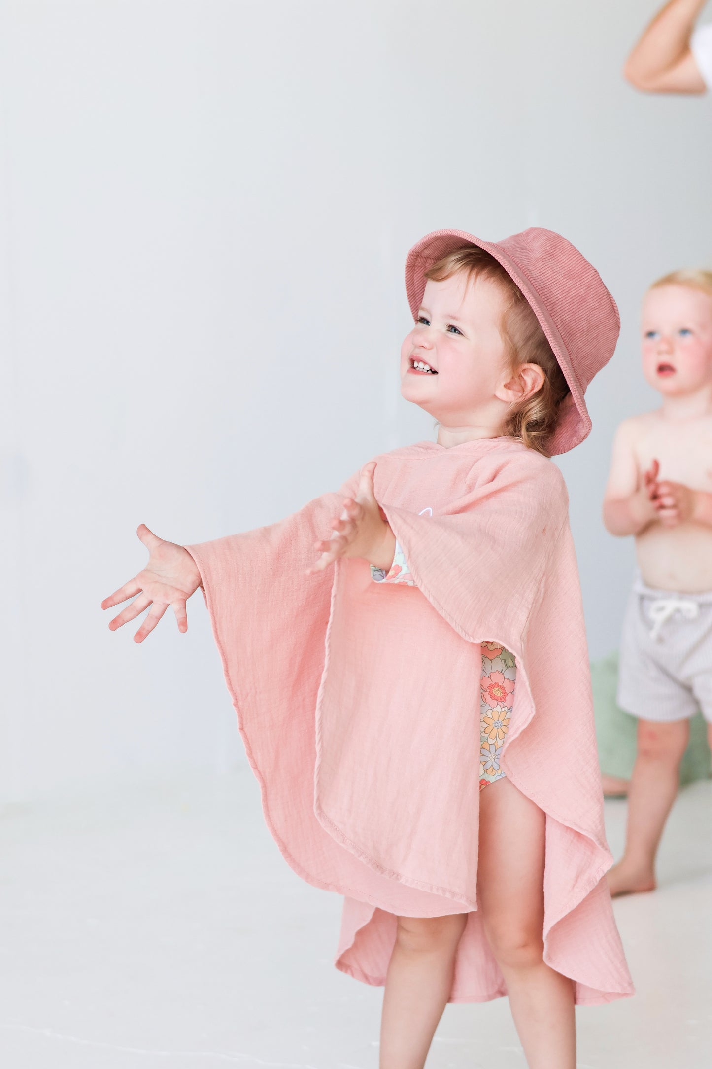 Corduroy Bucket Hat - Blush