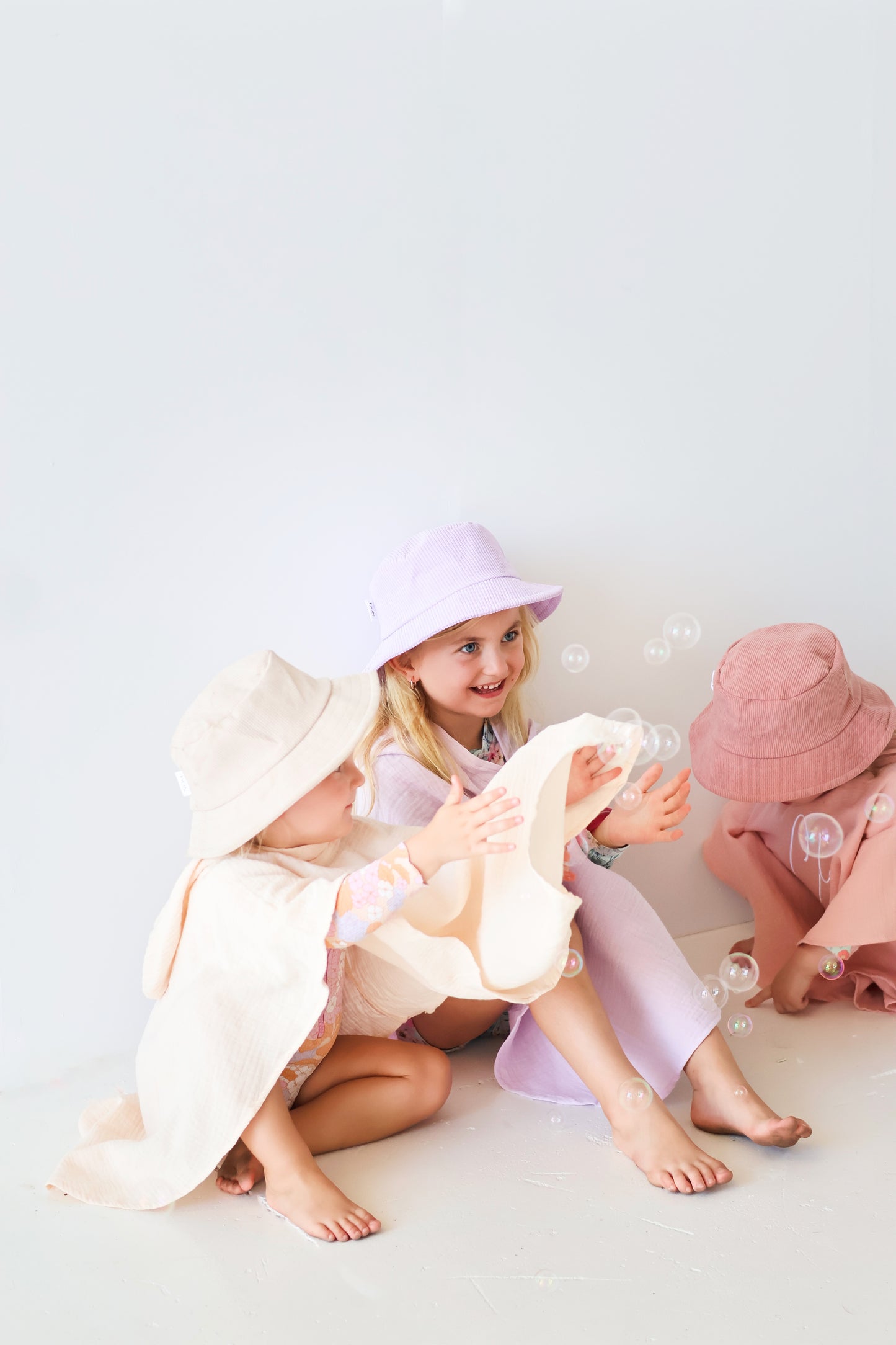 Corduroy Bucket Hat - Lilac