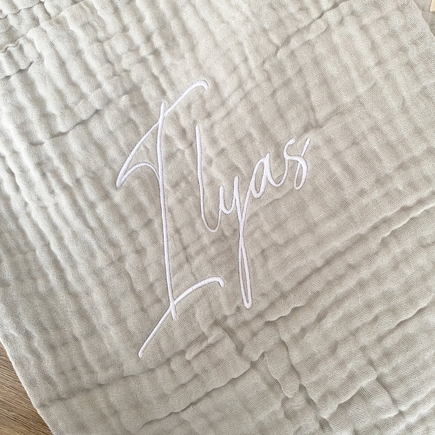 Muslin Blanket - Grey