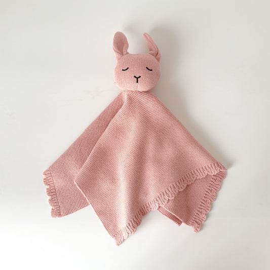 Knitted Comforter - Blush
