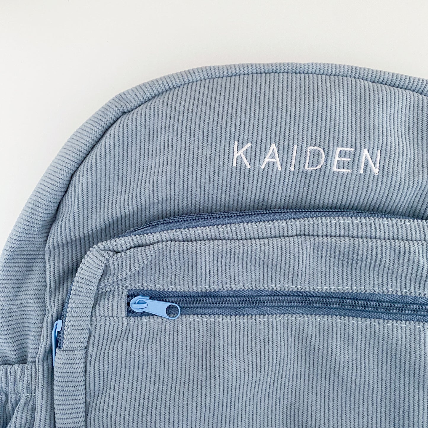 Corduroy Backpack - Sky