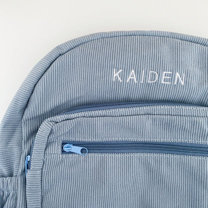 Corduroy Backpack - Sky