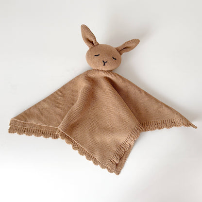 Knitted Comforter - Cocoa