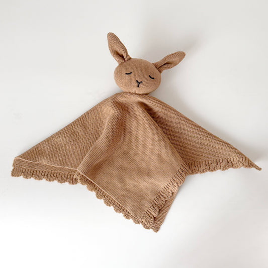 Knitted Comforter - Cocoa