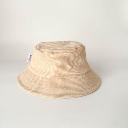 Corduroy Bucket Hat - Oat