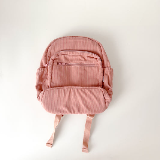 Corduroy Backpack - Blush