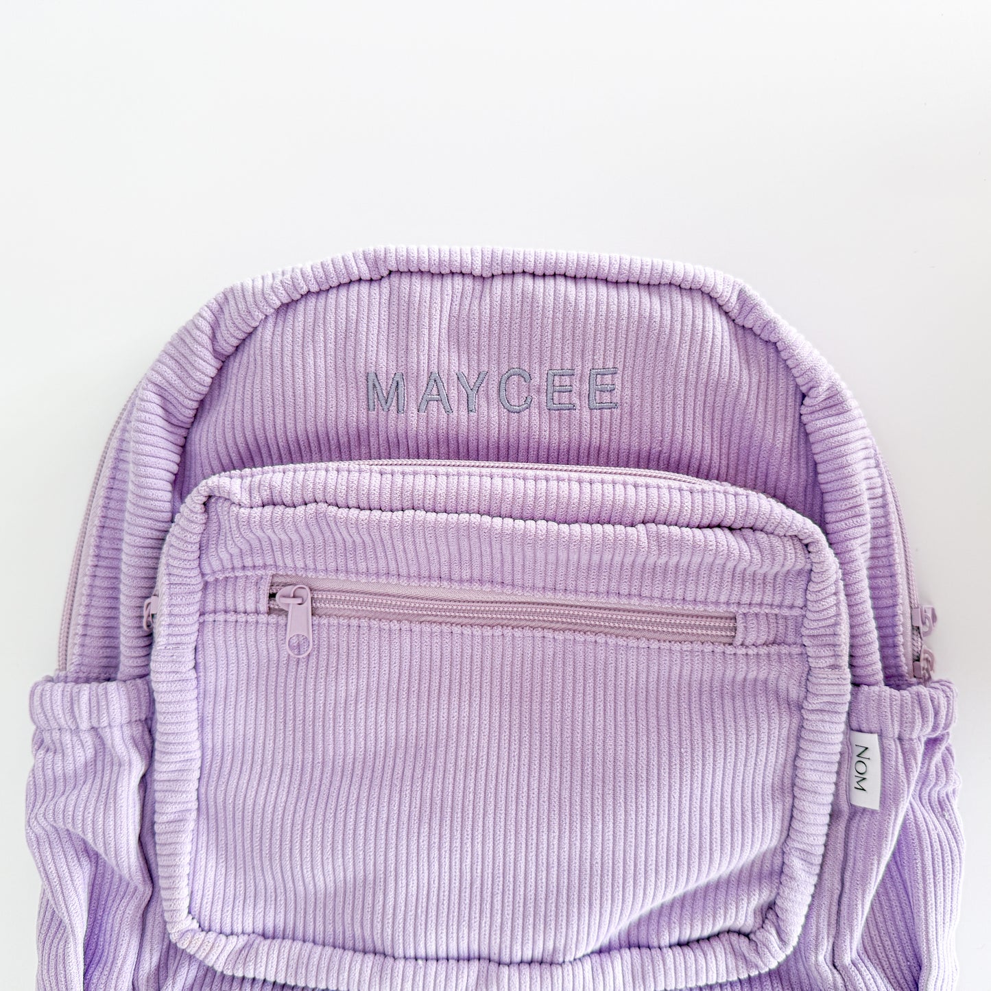 Corduroy Backpack - Lilac