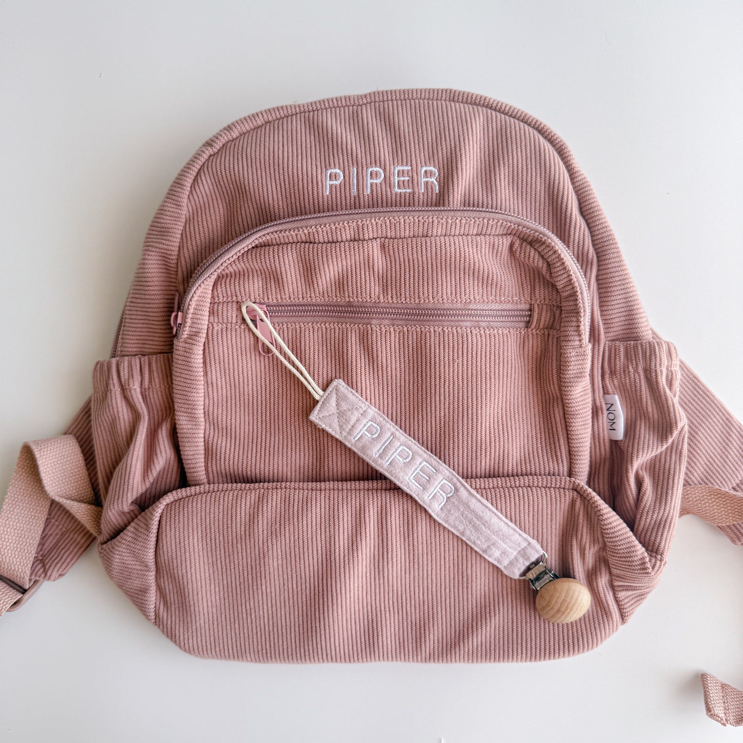 Corduroy Backpack - Blush