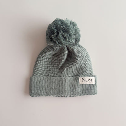 Knitted Beanie - Teal