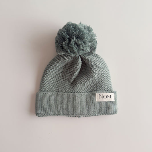 Knitted Beanie - Teal