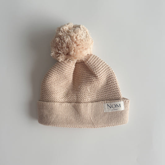Knitted Beanie - Oat