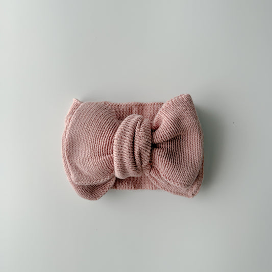 Knitted Headband - Blush