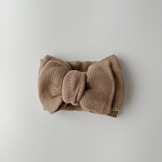 Knitted Headband - Cocoa